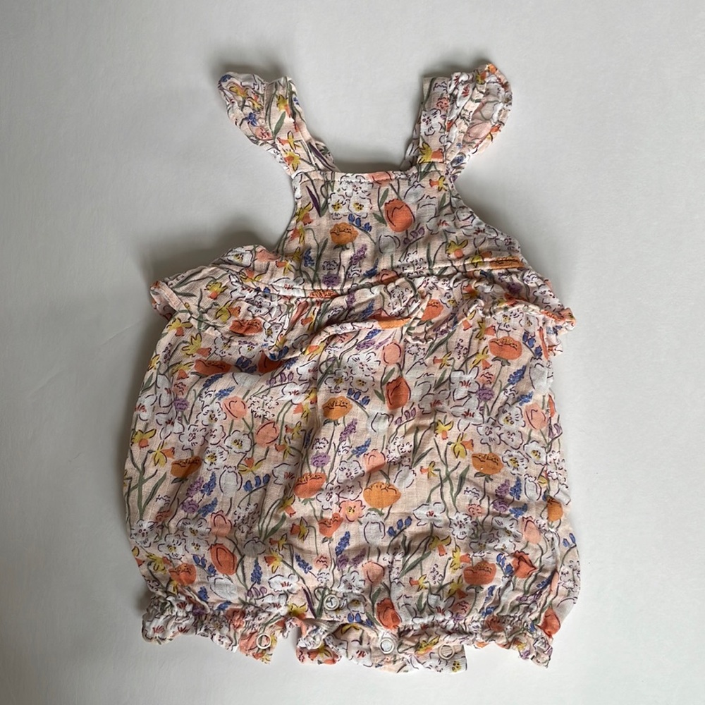 Angel Dear Muslin Floral Bubble